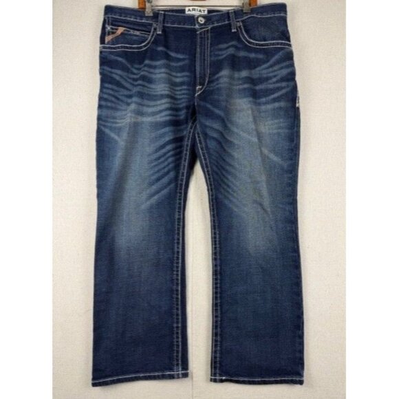 Ariat M4 Relaxed Boot Cut Jeans Men's Size 40X30 Relaxed Boot Cut Durable - Picture 1 of 13